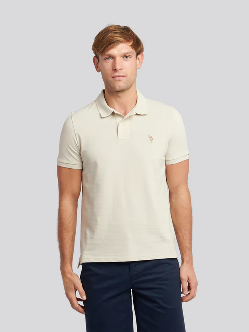 DHM Pique Polo French Oak M