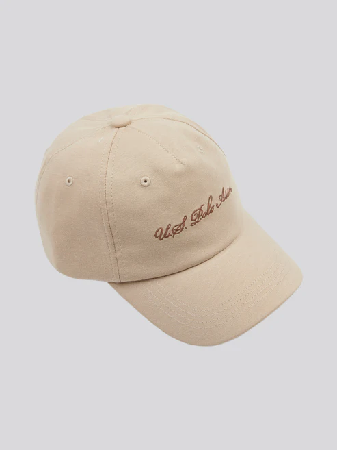 Script Logo Jersey Cap  Doeskin One Size