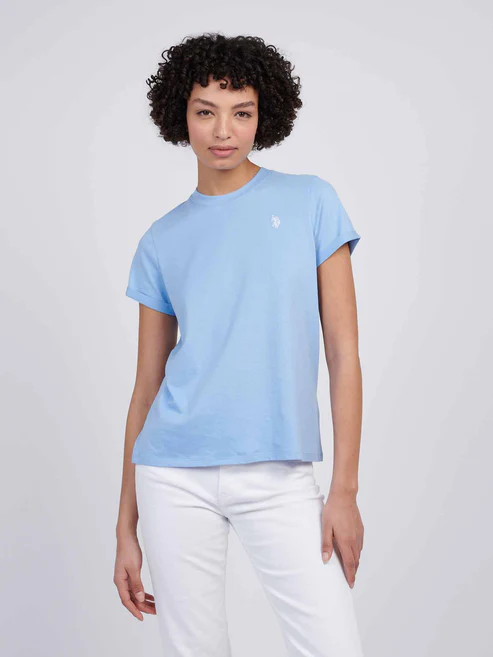 Crew Neck Tee Vista Blue M