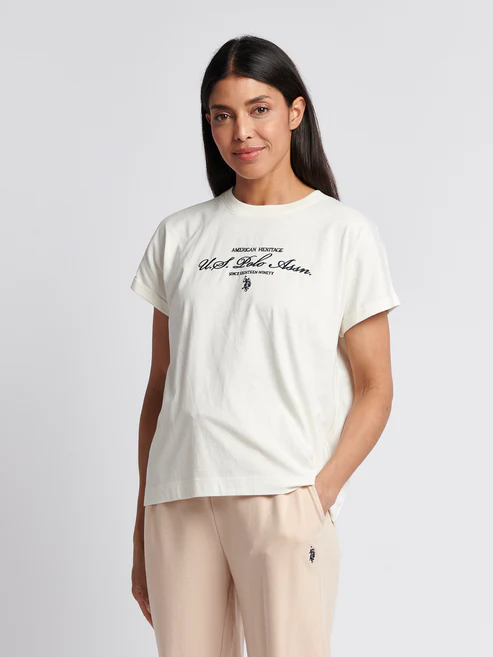 Premium Graphic Grown On Sleeve Tee Marshmallow L