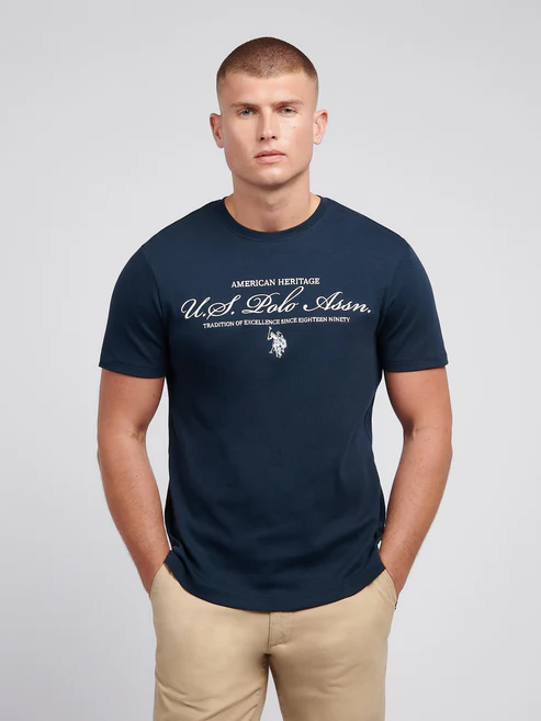 Premium Graphic Tshirt Dark Sapphire Navy M