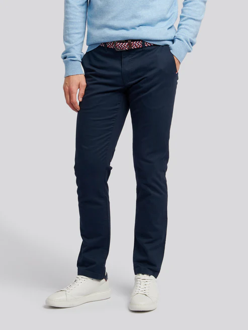 Classic USPA Chino Dark Sapphire Navy / Haute Red DHM 36R