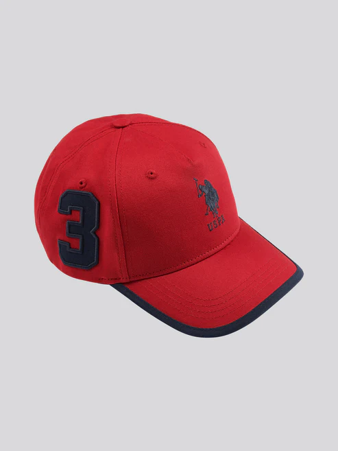 Player 3 Baseball Cap Haute Red One Size